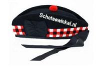 Budget Diced Red/White Glengarry 