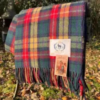 Plaid, Buchanan Modern, gemaakt van gerecycled wol