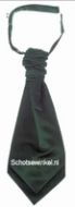 Adults Ruche Tie, Bottle Green